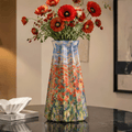 NEXAURAO® Floral Meadow Art Vase