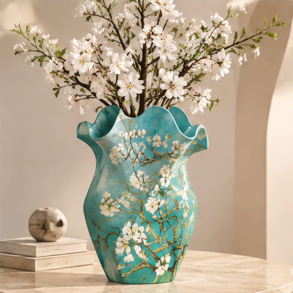 NEXAURAO® Almond Blossom Art Vase