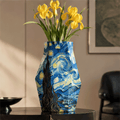 NEXAURAO® Starry Night Art Vase