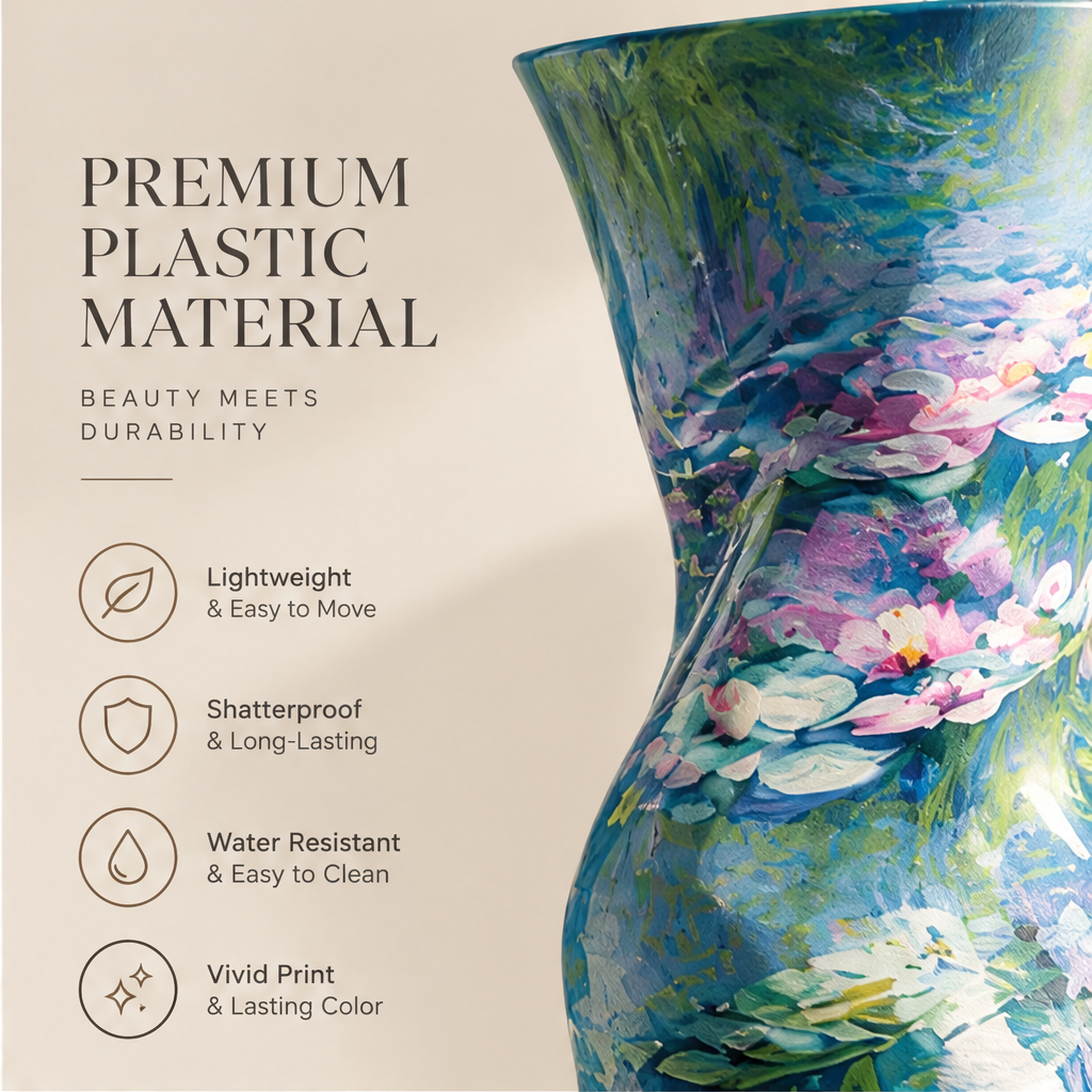 NEXAURAO® Monet Twist Art Vase