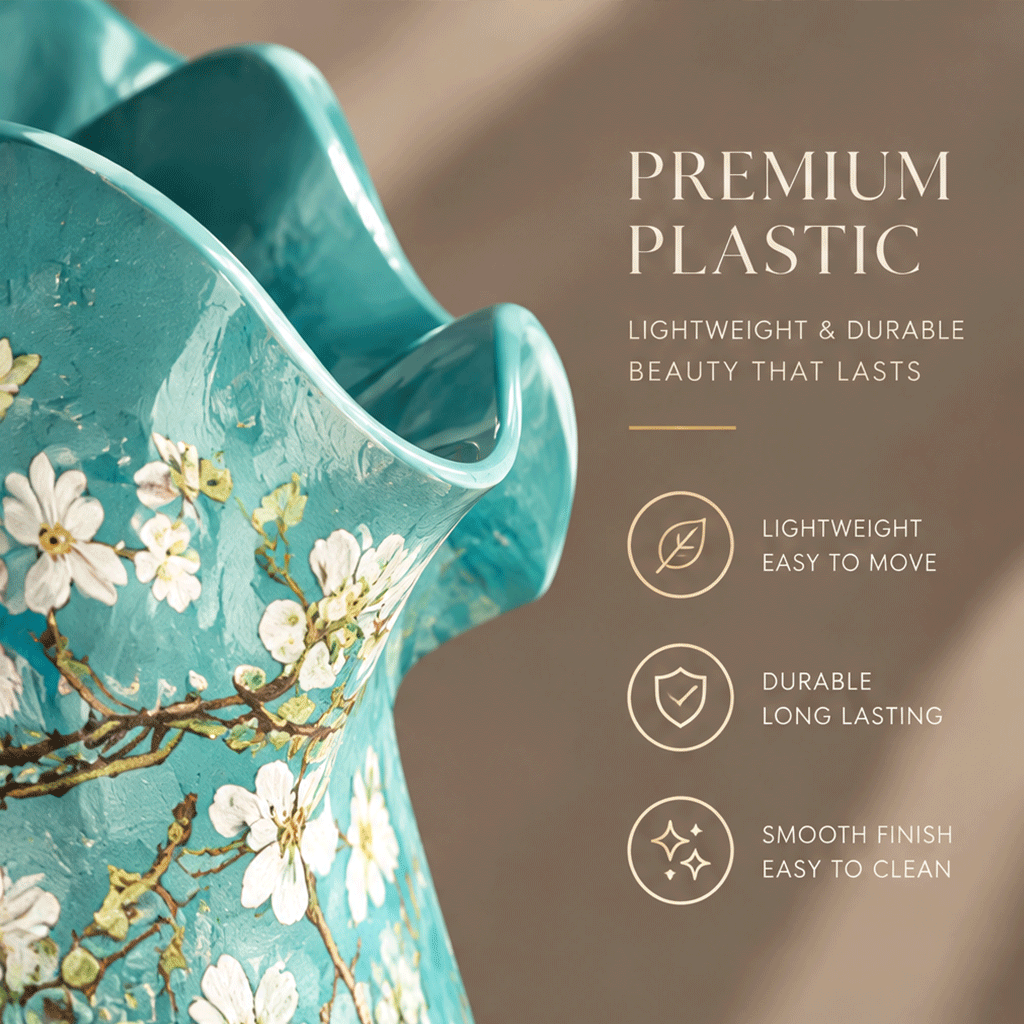 NEXAURAO® Almond Blossom Art Vase