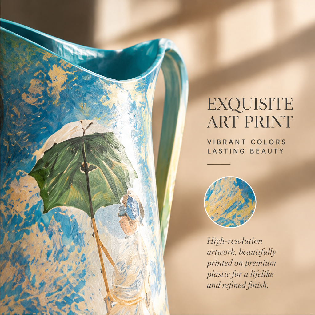 NEXAURAO® Monet Umbrella Art Pitcher Vase