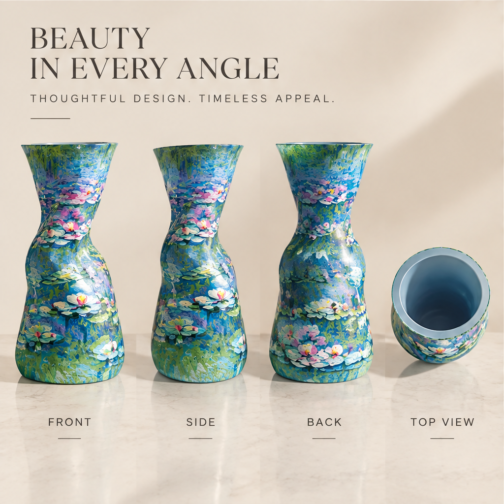 NEXAURAO® Monet Twist Art Vase