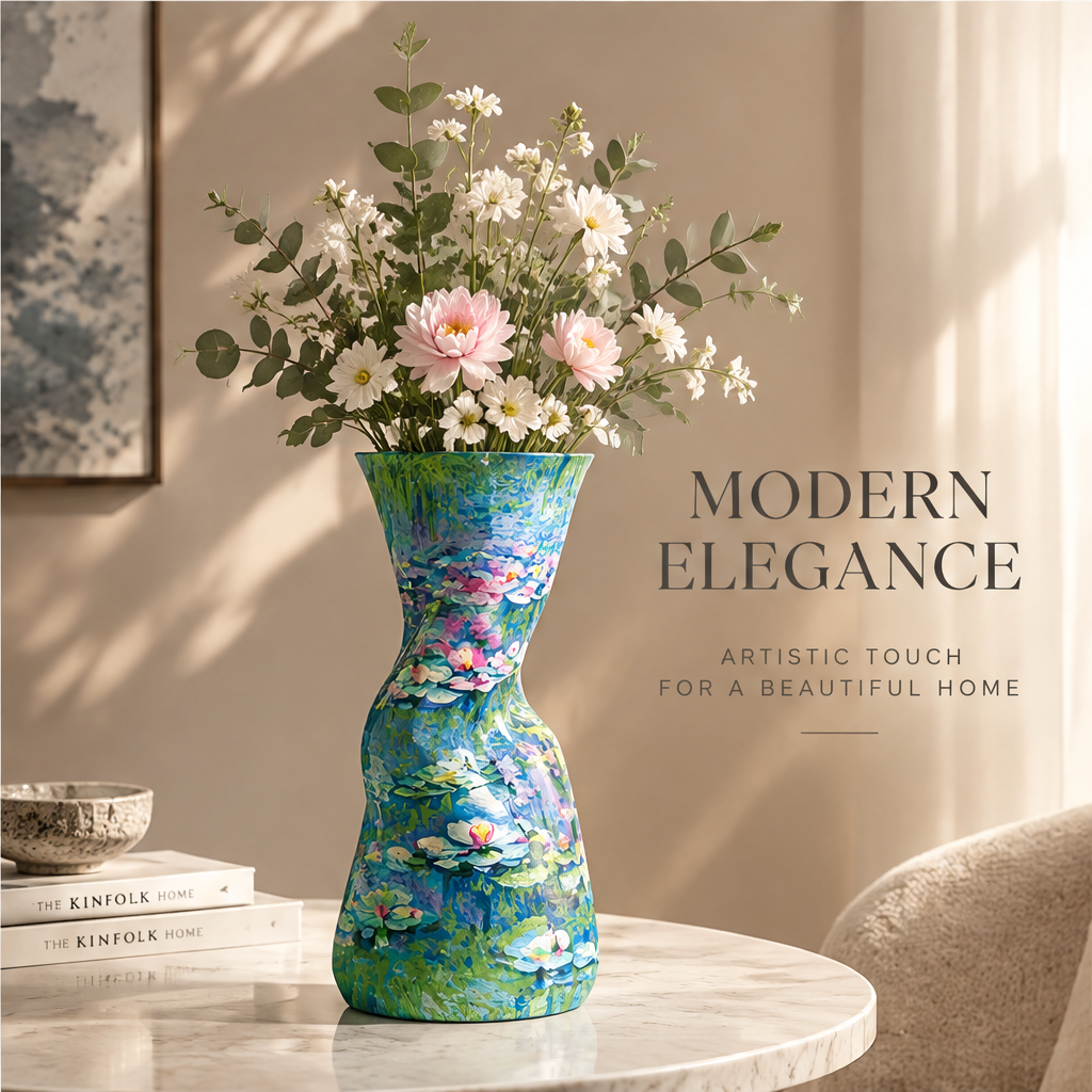 NEXAURAO® Monet Twist Art Vase