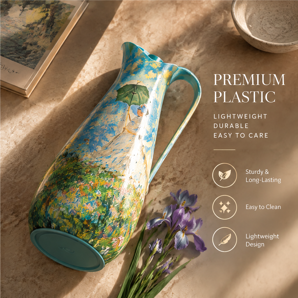 NEXAURAO® Monet Umbrella Art Pitcher Vase